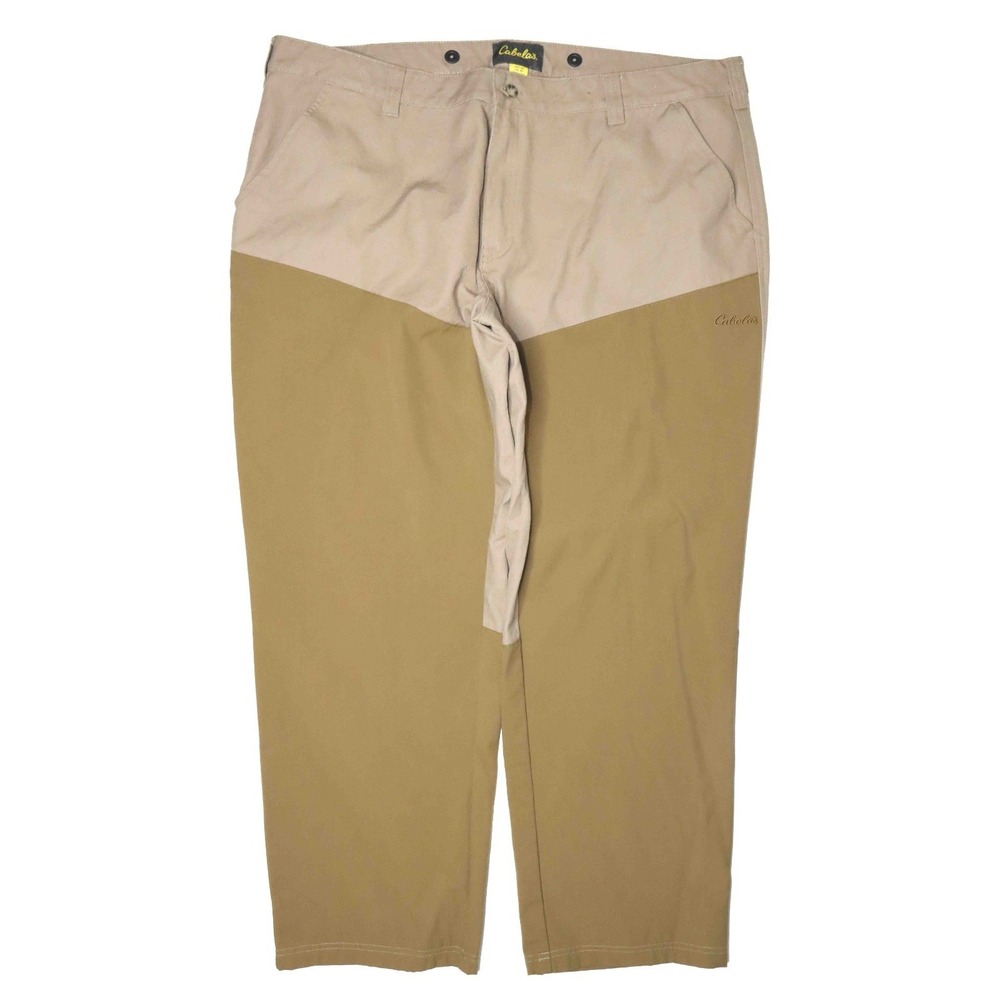 Cabelas Hunting Upland Traditions Cotton Canvas Reinforced Pants Men 44 x 31